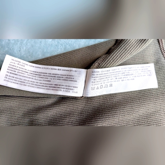 Abercrombie & Fitch, SET of 2 Bodysuits, Olive Green & Black, Size Medium, GUC - Picture 8 of 14